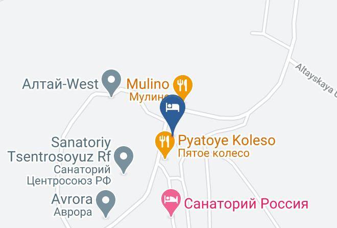 Belokurikha - Business Hotel Russia Maps