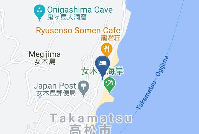 Takamatsu City - Business Hotel Sanesu Maps