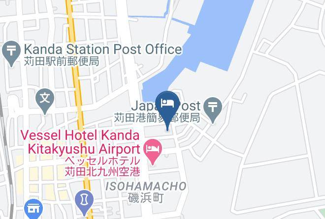 Kanda Townmiyako District - Business Hotel Sennari Maps