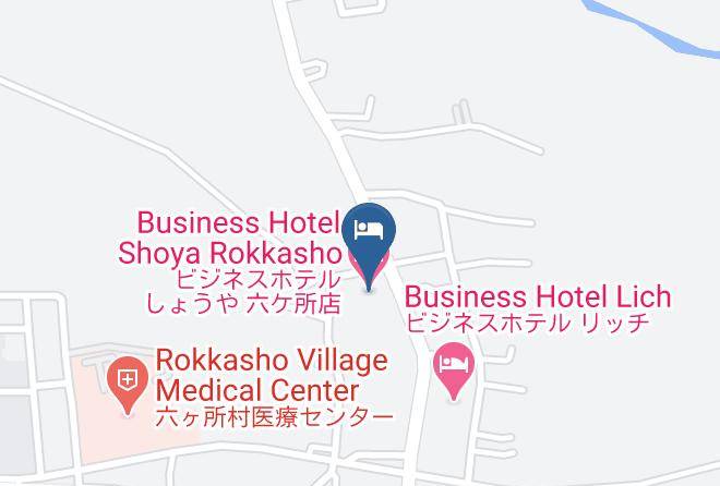Rokkasho Vil Kamikita District - Business Hotel Shoya Rokkasho Maps