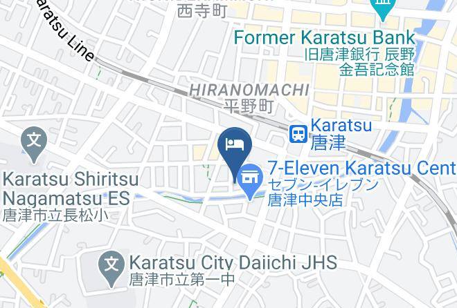 Karatsu City - Business Hotel Sola Maps