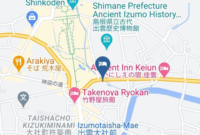 Izumo City - Business Hotel Taisha Maps