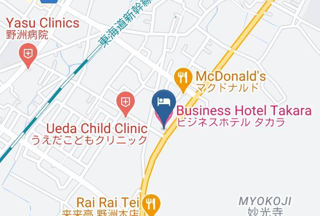 Business Hotel Takara Map