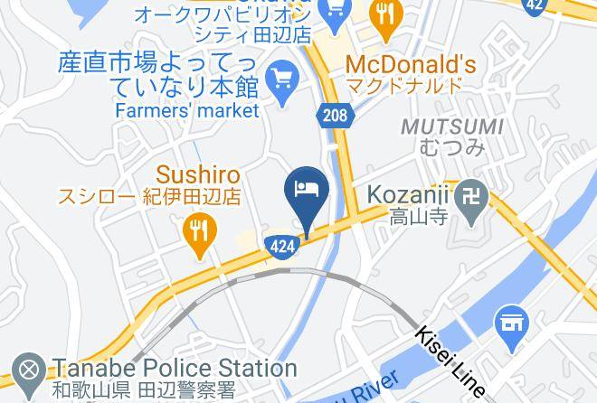 Tanabe City - Business Hotel Tanabe Sunshine Maps