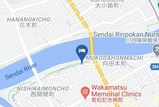 Business Hotel Tentoku Map