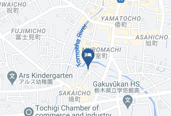 Tochigi City - Business Hotel Tetsuka Maps