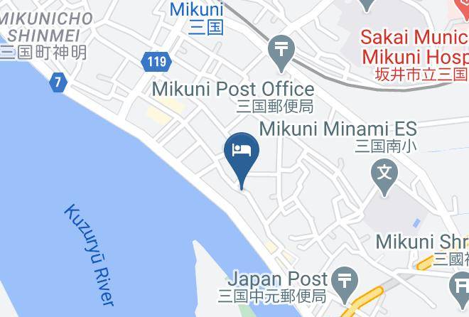 Sakai City - Business Hotel Tsuruya Maps