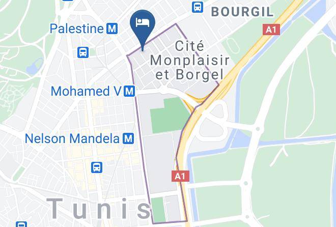 Tunis - Business Hotel Maps