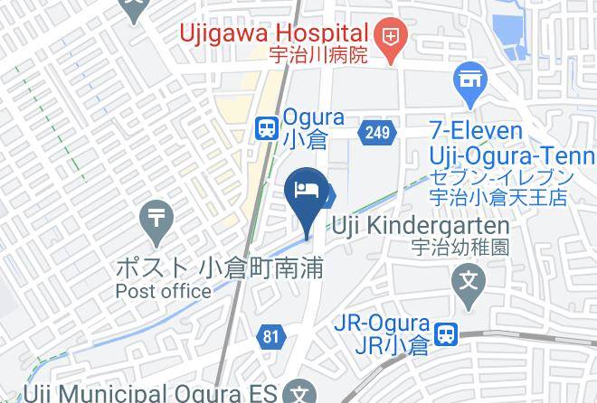 Uji City - Business Hotel Uji Maps