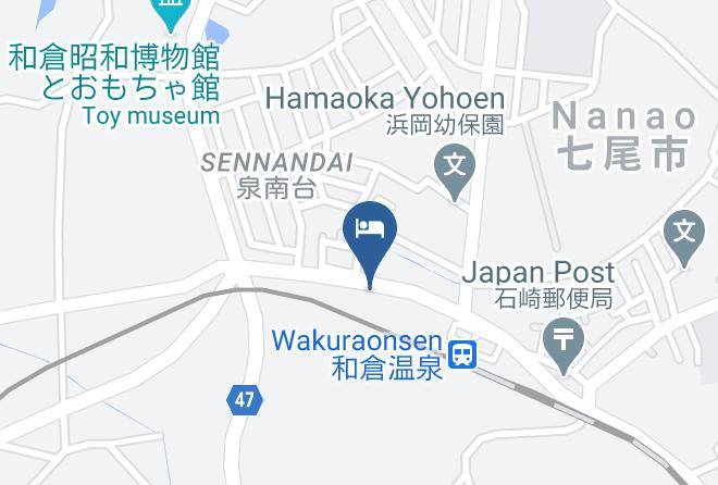 Nanao City - Business Hotel Wakura Maps