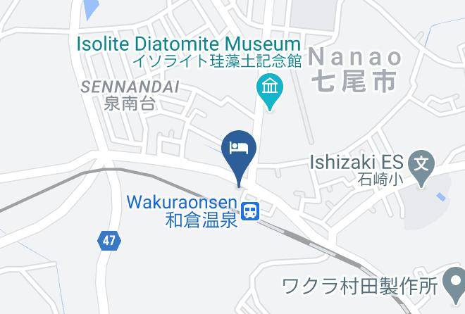 Nanao City - Business Hotel Wakura Sunrise Maps