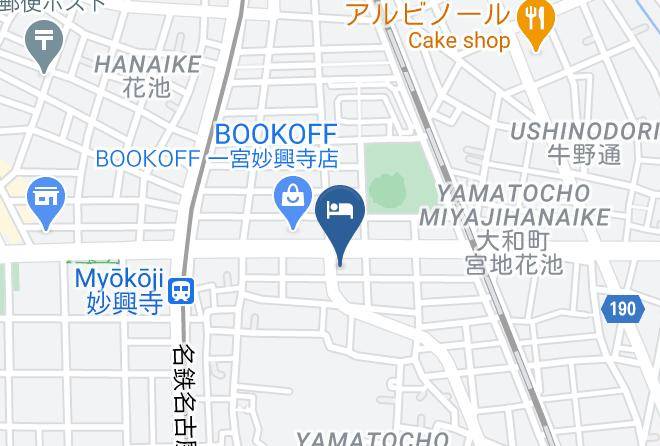 Ichinomiya City - Business Hotel Wayokan Vacation Stay 11006 Maps