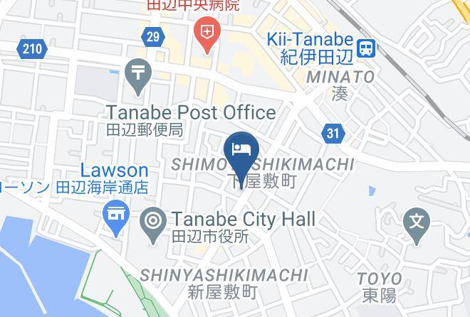 Tanabe City - Business Hotel White Maps