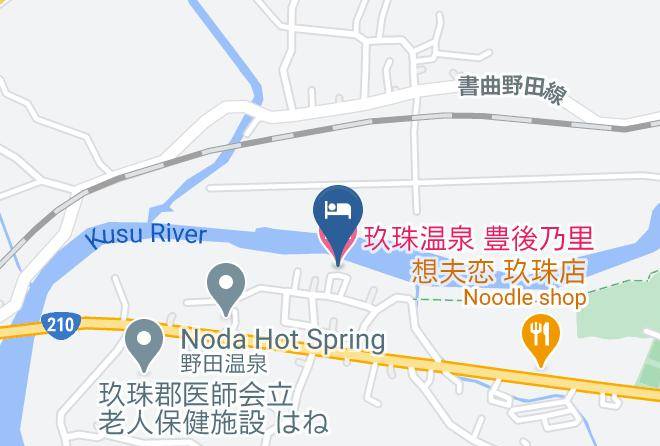 Kusu Townkusu District - Business Hotel Yamada Maps