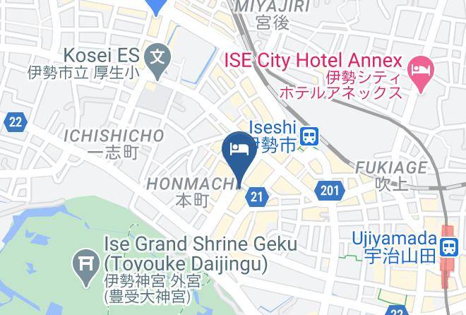 Ise City - Business Hotel Yamamoto Maps