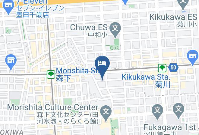 Koto Ward - Business Hotel Yano Maps