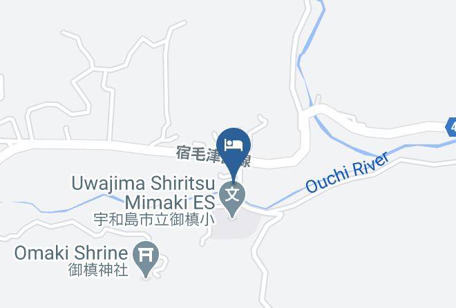 Uwajima City - Business Hotel Yoshinoya Maps