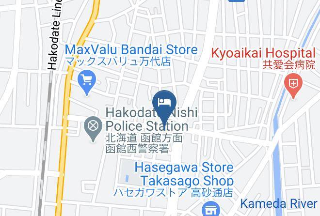Hakodate City - Business Hotel Yoshizumi Maps