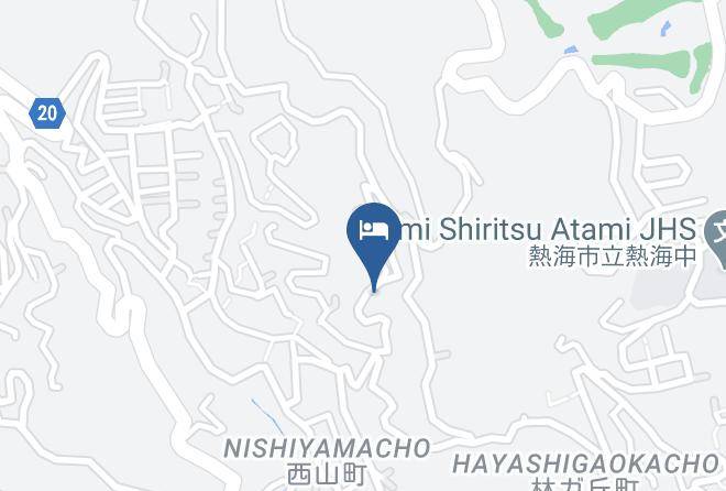 Atami City - Business Hotel Zuihoso Maps