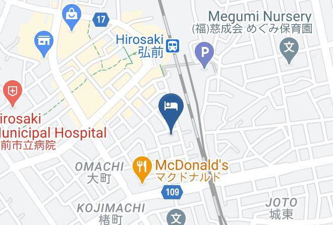 Business Inn Akiraso Map