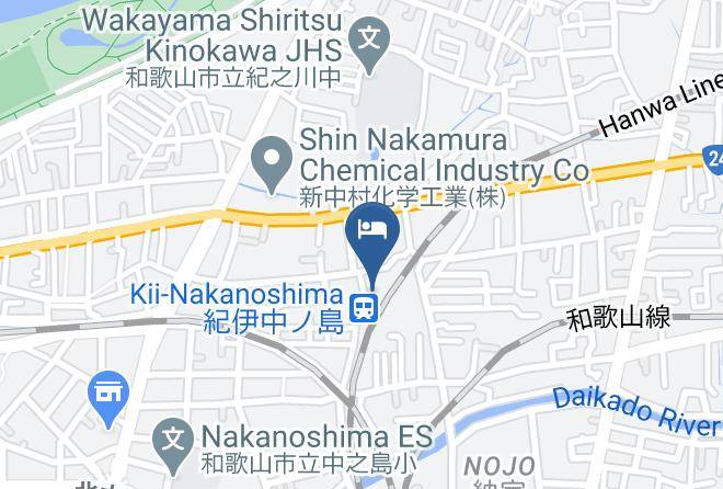 Wakayama City - Business Inn Ishida Ya Maps