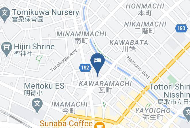 Tottori City - Business Inn Kawagoe Maps