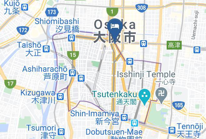 Osaka City Naniwa Ward - Business Inn Namba Maps