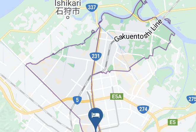 Sapporo City Kita Ward - Business Inn Norte Ii Maps