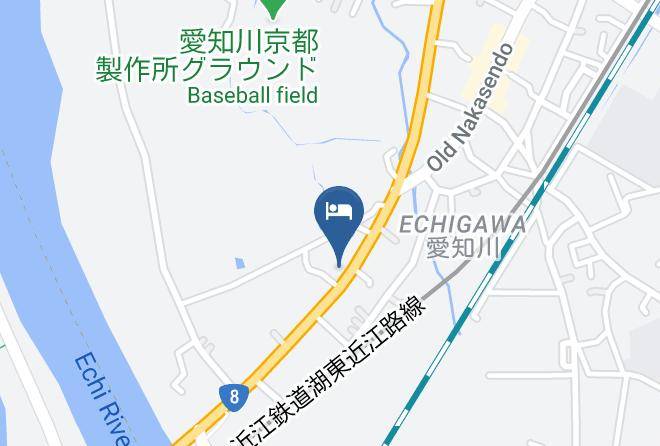 Business Inn Omiya Map - Shiga Pref - Aisho Townaichi District