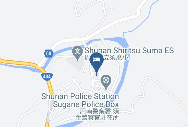 Shunan City - Business Inn Rikyu Maps