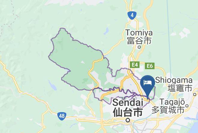 Sendai City Izumi Ward - Business Inn Satoya Maps