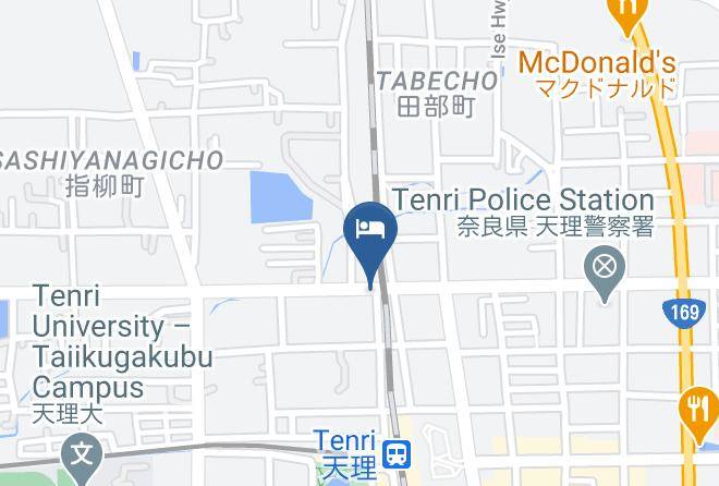 Tenri City - Business Inn Yamabe Maps