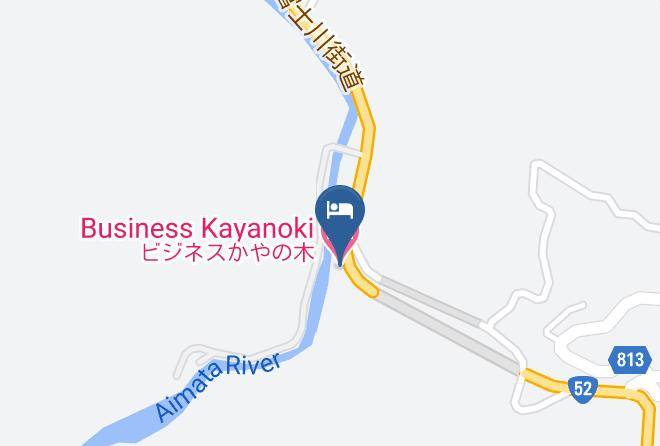 Minobu Townminamikoma District - Business Kayanoki Maps