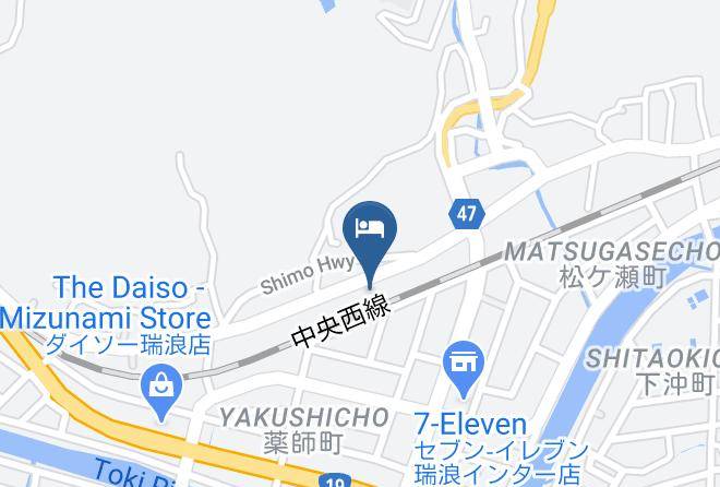 Mizunami City - Business Mizunami Plaza Hotel Maps