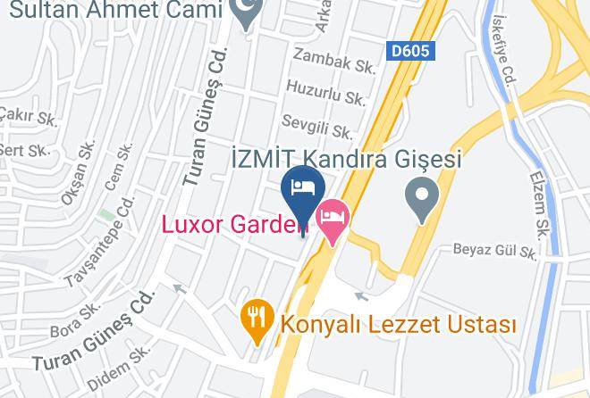 Izmit - Business Palas Otel Maps
