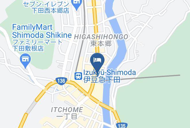 Shimoda City - Businesshotel Tontei Maps