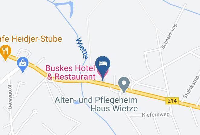 Celle - Buskes Hotel & Restaurant Maps