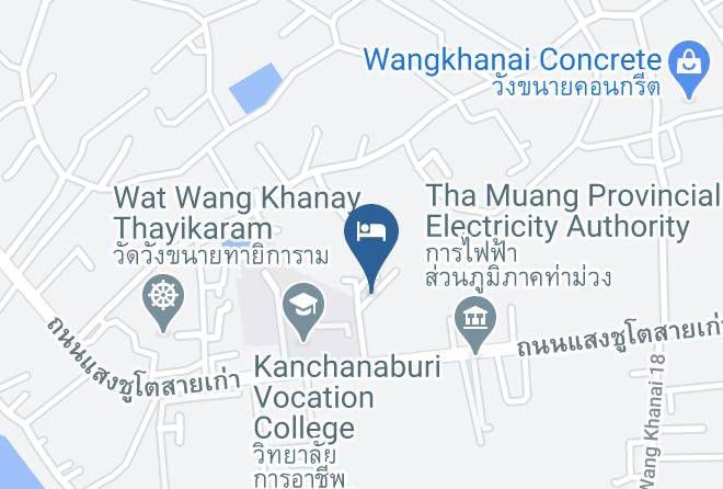 Amphoe Tha Muang - Bussaracum Resort Maps