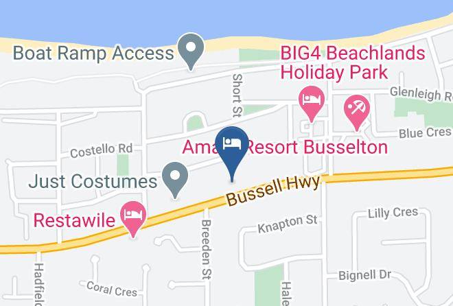 Busselton - Bussell Retreat Maps