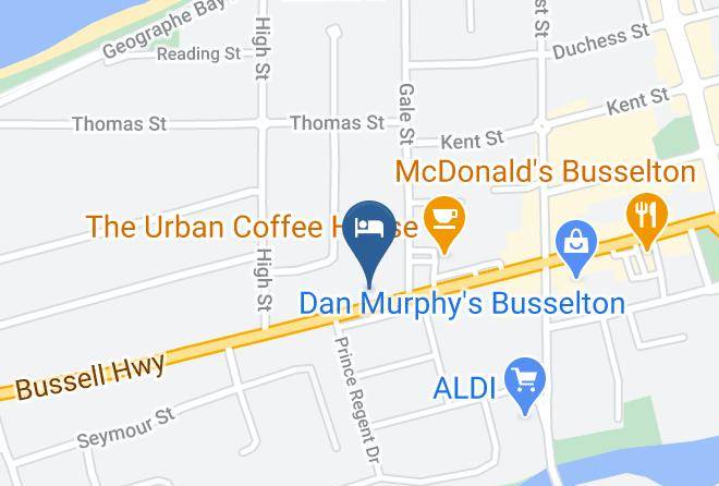 Busselton - Busselton Motel Maps