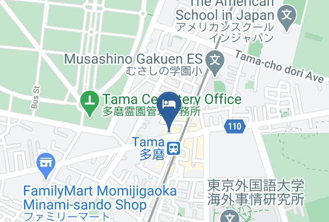 Bussiness Inn Grand All Fuchu Map