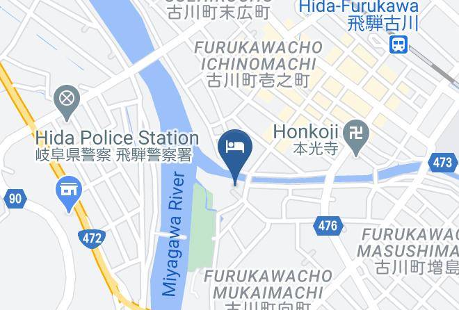 Hida City - Busuitei Maps