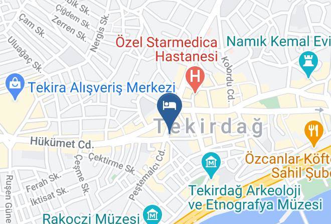 Suleymanpasa - Butik Atlantik Hotel Maps
