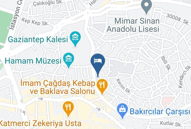 Sahinbey - Butik Hantep Konagi Maps