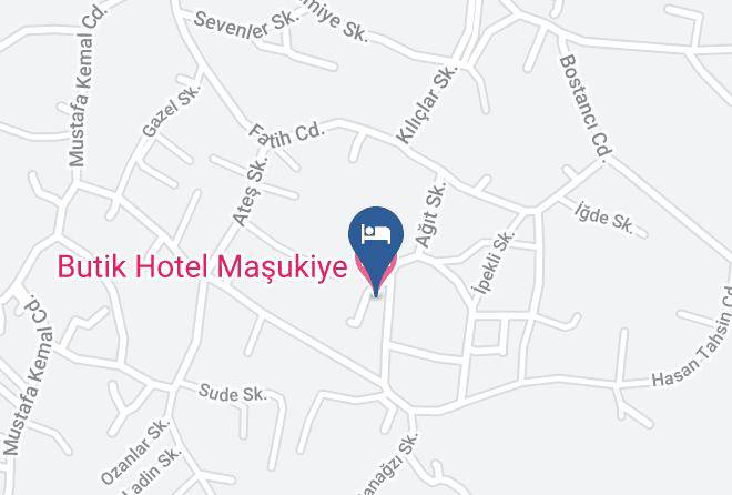 Kartepe - Butik Hotel Masukiye Maps