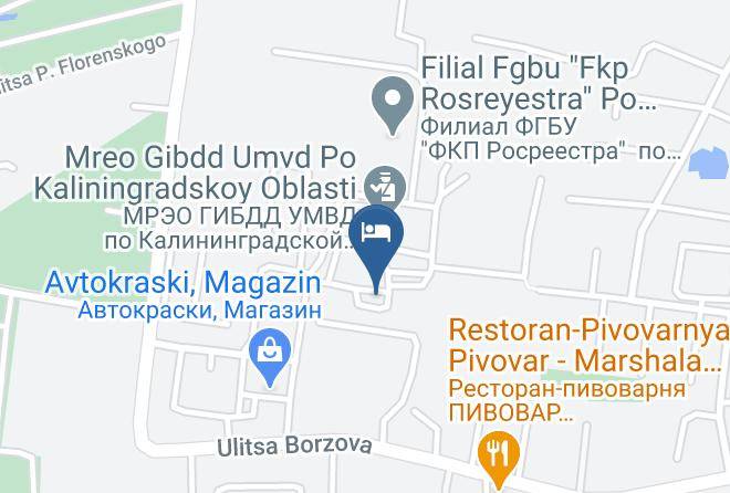 Kaliningrad - Butik Otel' Slon Maps