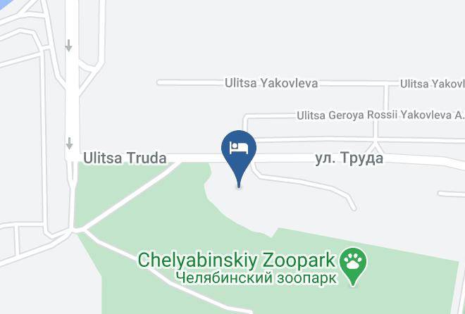 Chelyabinsk - Butik Otel' Tishina Maps