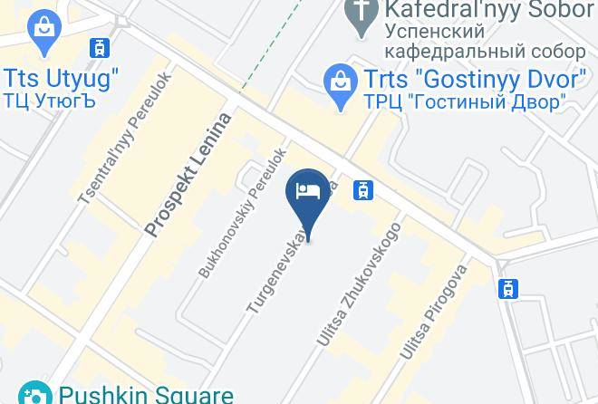 Tula - Butik Otel' Turgenev Maps