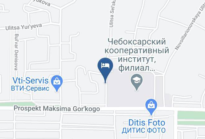 Cheboksary - Butik Otel' Venetsiya Maps