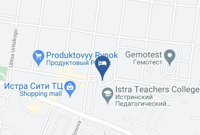 Istrinsky District - Butik Otel' Voskresenskiy Maps